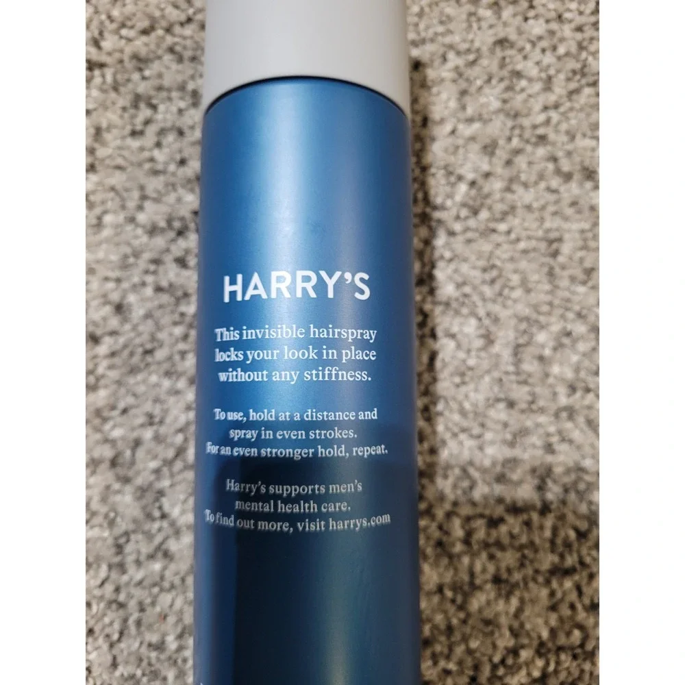 (2) Harry's Holding Hairspray FIRM HOLD Mens Haircare 10 Fl Oz Each